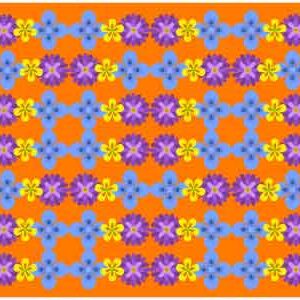 Various-Flowers-on-abstract-background