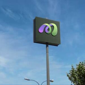 Mockup-of-logo-board-at-the-height-effect