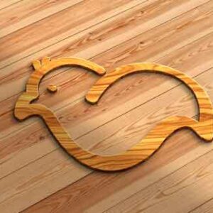 3d-wooden-bird-logo-mockup
