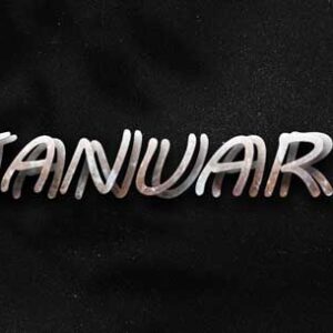 3d-editable-text-effect-style-January-dark-background