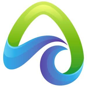 abstract-letter-logo-with-waves-elements