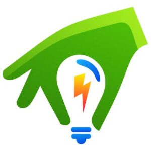 bulb-energy-with-hand-logo-design-gradient-color
