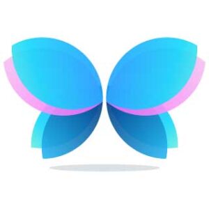 butterfly-gradient-logo-colorful-template-vector