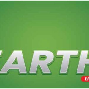 live-from-earth-on-abstract-green-background