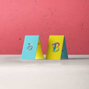 two-table-stand-business-card-branding-mock-up