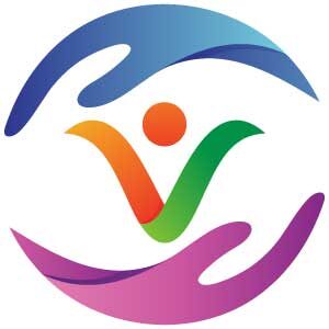 hand people care logo vector