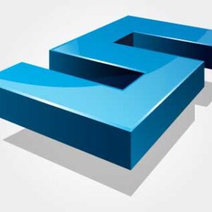 minimal letter s logo template
