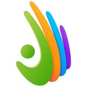 people-hand-logo-template-modern-style-gradient-vibrant-colors
