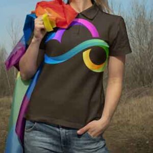 person-outdoors-carry-rainbow-pride-flag