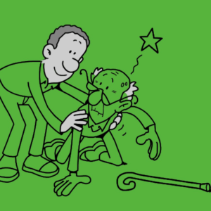 draw-old-man-fell-down-on-floor-and-young-man-support-him-to-stand-up